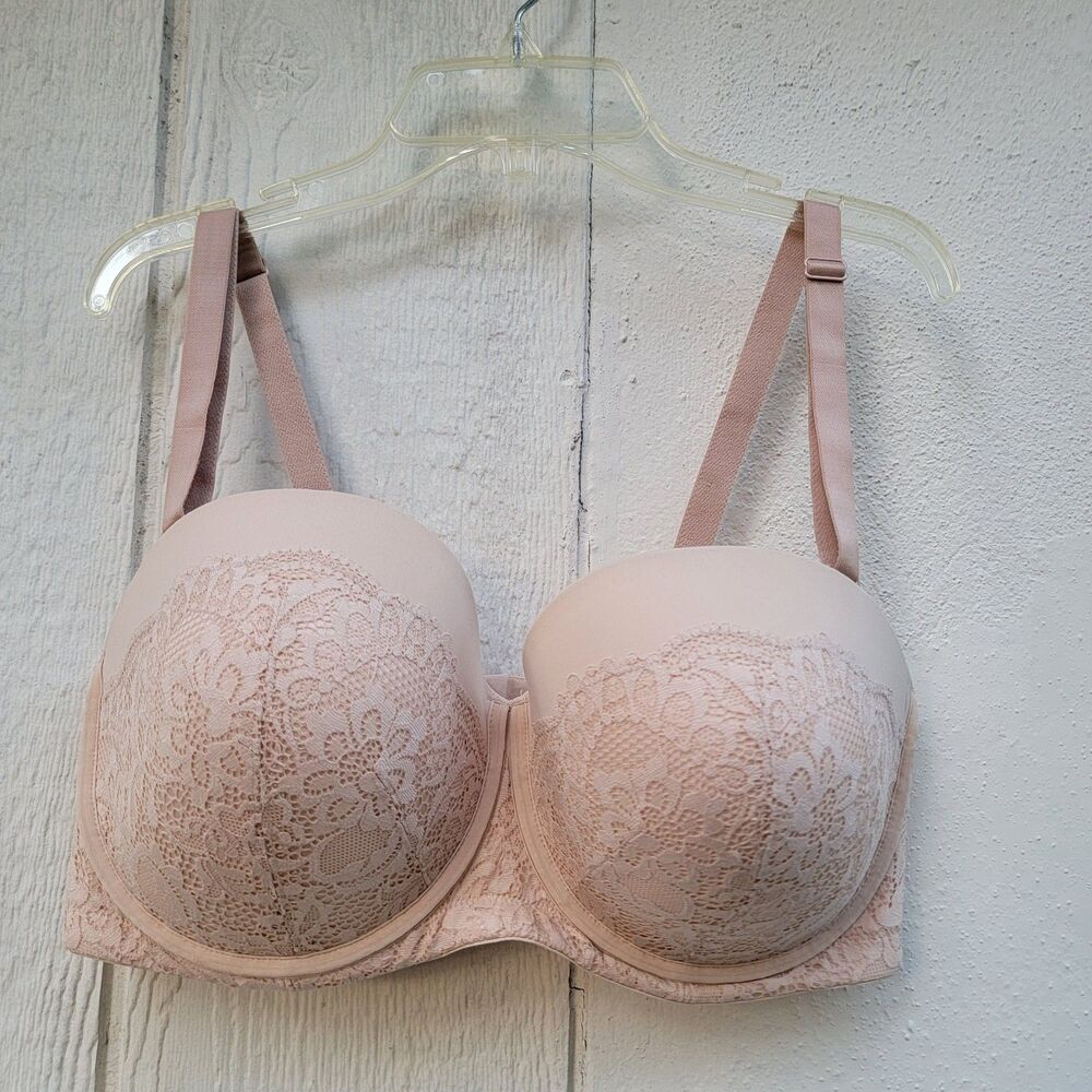 luvlette beige underwire bra sz 85F (L)